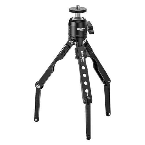Amazon | Leofoto MT-03mini＋MBH-20(BK) ミニ三脚セット｜卓上三脚